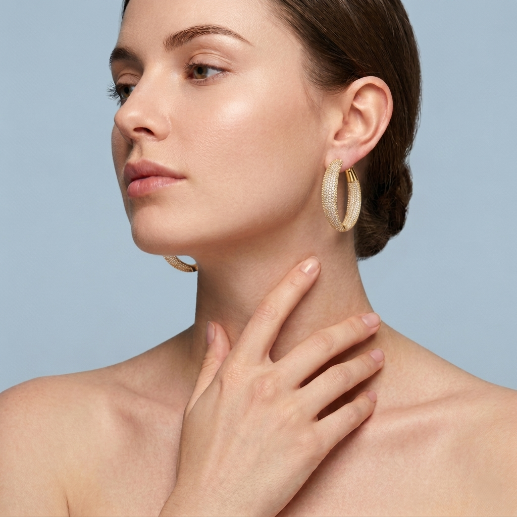 Aura Hoop Earrings | Radiant