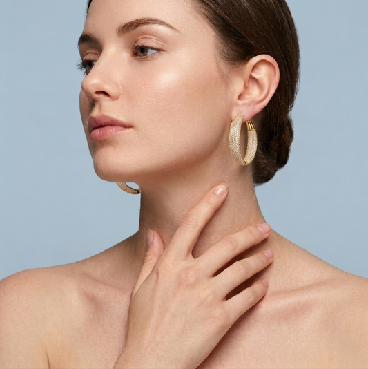Aura Hoop Earrings | Radiant