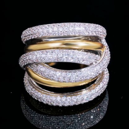 Veloria Twist Ring