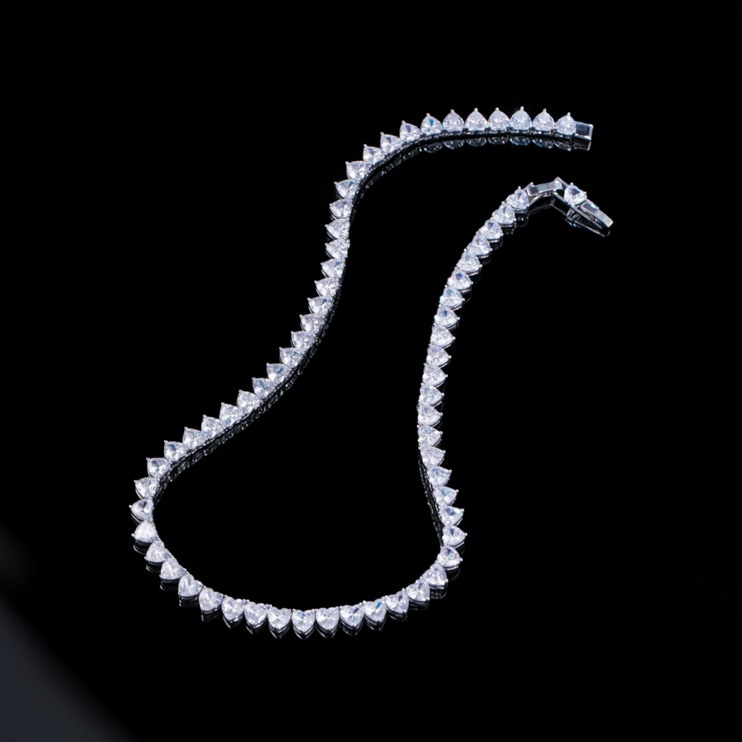 Solitaire Drop Necklace