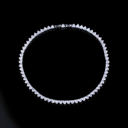 Solitaire Drop Necklace
