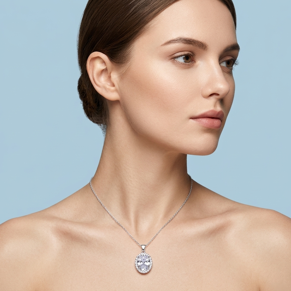 The Eternal Oval Necklace