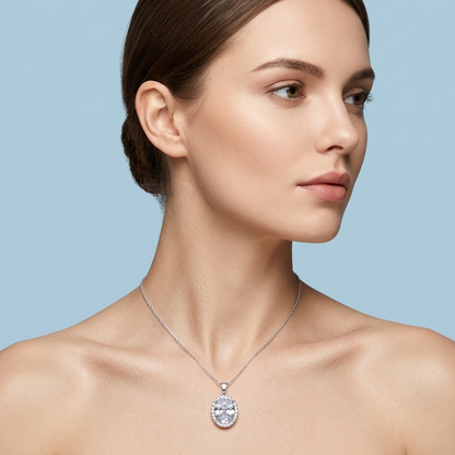 The Eternal Oval Necklace