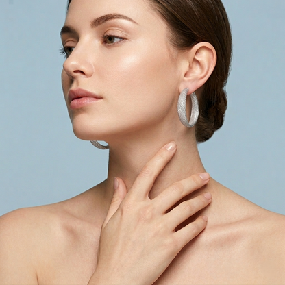 Aura Hoop Earrings | Serene