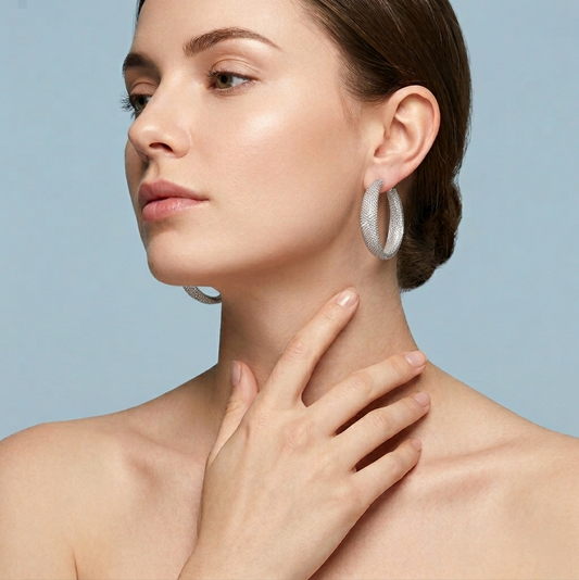 Aura Hoop Earrings | Serene