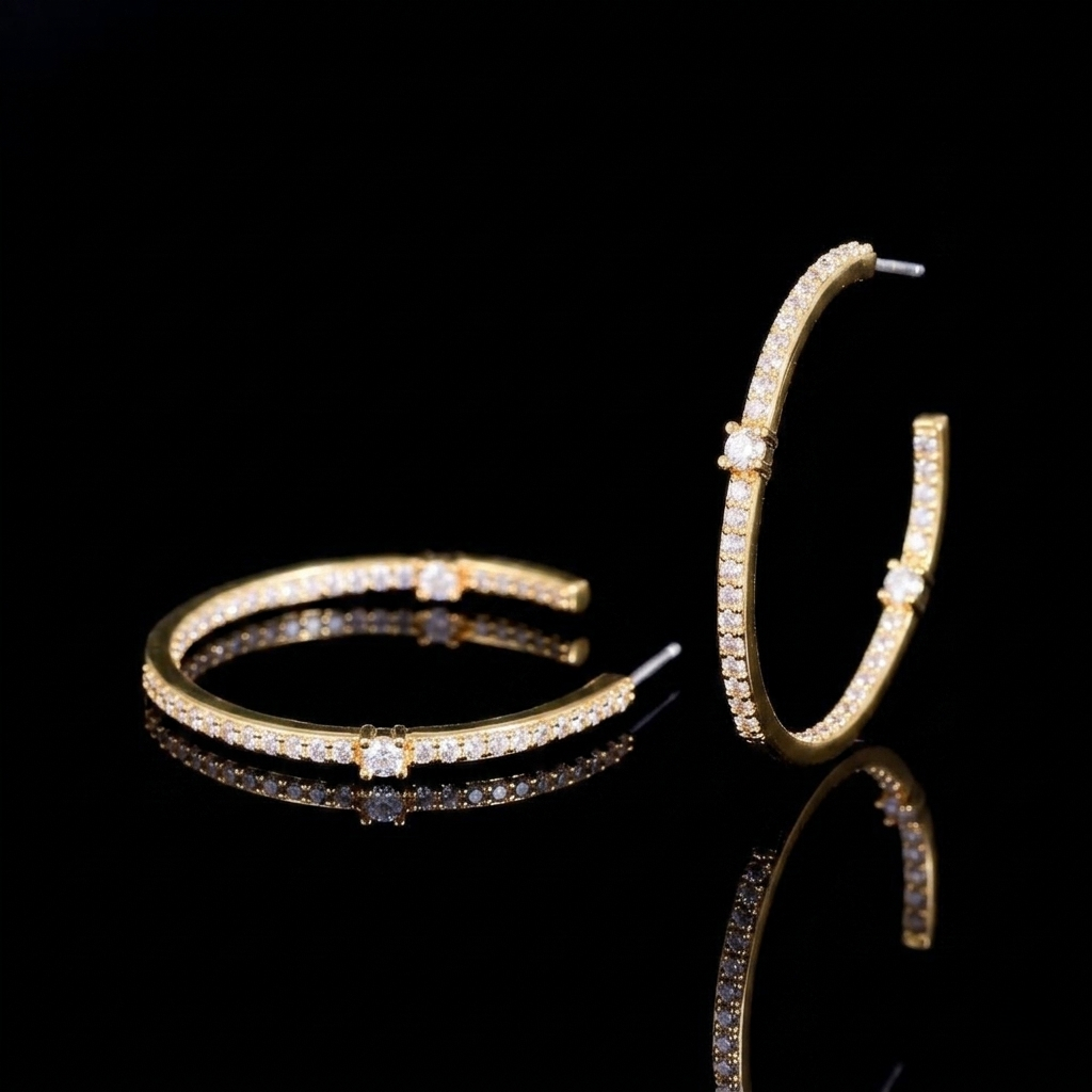 Stella Hoop Earrings | Radiant