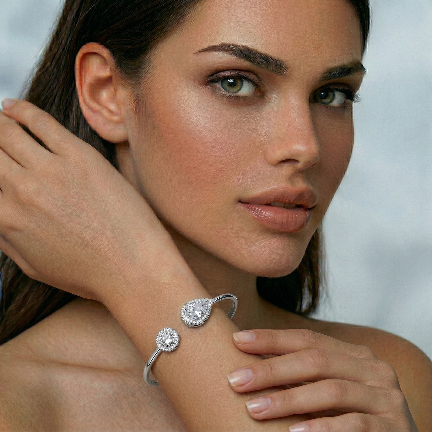 The Silver Celestial Bangle