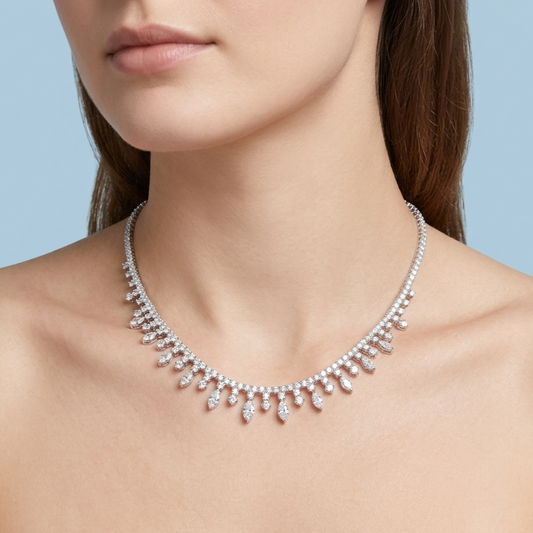 Classic Fringe Collar Necklace